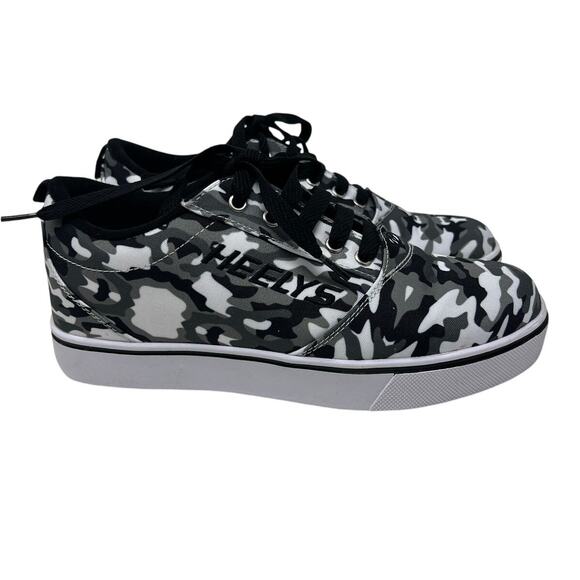 Heelys The Original Wheeled Shoe Gray White Camo Men's 7 - Picture 4 of 9